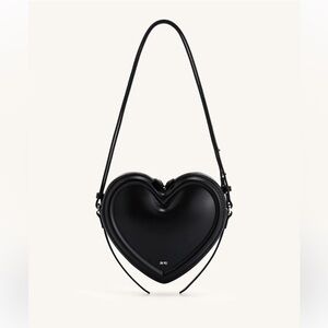 NWOT - JW PEI Black Heart Crossbody Bag